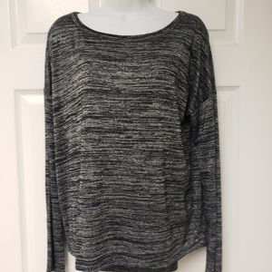 Gap, woman, Grey/Black, Medium, long-sleeved
